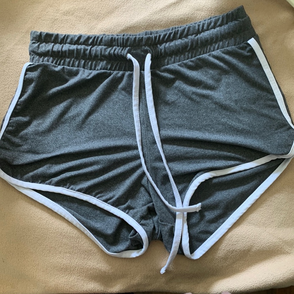 grey shorts - S